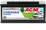 Electronicx Caravan Edition AGM Batterie 140Ah 12V ▶ Caravan Wohnmobil