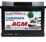 Electronicx Caravan Edition AGM Batterie 80Ah 12V ▶ Wohnmobil Caravan Camper
