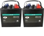 4x Traktionsbatterie Landport LP 105 6V 225Ah Deep Cycle (24V)