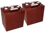 2x Traktionsbatterie Trojan TE35 6V 245Ah Deep Cycle AP-Anschluss