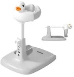 Relaxdays Baby-Duschst&auml;nder h&ouml;henverstellbar, HBT: 45-67x50x40cm, Duschhilfe