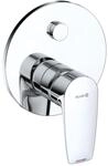 KLUDI 347630575 PURE&SOLID UP-Waf&uuml;-/Br.-EHM - Silber