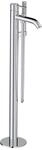 KLUDI 385900576 BOZZ Stand Wannenf&uuml;ll- und - Silber