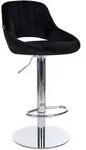 CLP Barhocker Milet Chrom mit schwerem Standfu&szlig; bis 150 kg belastbar | Farbe...