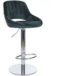 CLP Barhocker Milet Chrom mit schwerem Standfu&szlig; bis 150 kg belastbar | Farbe