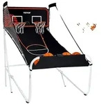 VEVOR Faltbares Basketball-Automatenspiel, 2-Spieler Indoor-Basketballspiel,