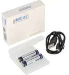 2 St&uuml;ck Keeppower AAA 1,5V 1000mWh Lithium Ionen Akku, Micro, AAA, LR03, mit