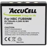 AccuCell Akku passend f&uuml;r HBC FUB9NM, BA209000, 209060, BA209061, BA209062