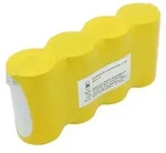Notleuchtenakku NiMH 4,8V 4500mAh F1x4 Mono D mit Faston-Anschluss