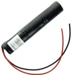 Notleuchtenakku NiMH 3,6V 1800mAh L1x3 Sub-C mit 200mm Kabel einseitig