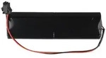 Notleuchtenakku NiMH 4,8V 1100mAh L2x2 Mignon AA mit 150mm Kabel passend f&uuml;r Elubat