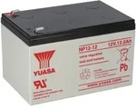 Yuasa NP12-12 AGM-Bleiakku 12V 12Ah VdS &ndash; Faston F2 6,3 mm