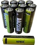 VERICO Li-Ion-Akku Loop Energy AA, mit USB-C Buchse, 12er Pack - Gr&uuml;n