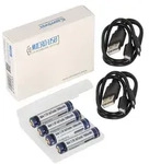 4 St&uuml;ck Keeppower AAA 1,5V 1000mWh Lithium Ionen Akku, Micro, AAA, LR03, mit