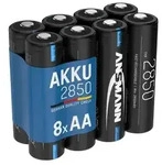 ANSMANN Akku Mignon AA, min. 2650 mAh 1,2V, 8 St&uuml;ck, hohe Kapazit&auml;t