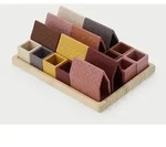 Tickit 54589, Silikon, Holz, Gemischte Farben