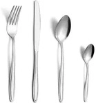 Besteck Set 24-teilig Edelstahl f&uuml;r 6 Personen Hochglanzpoliert...