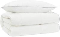 vidaXL G&auml;nsedaunen-Bettdecken-Set 90% FULDA 2 stk. 137 x 200 cm Wei&szlig; - Wei&szlig;