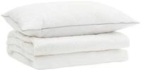 vidaXL 90% G&auml;nsedaunen Bettw&auml;sche-Set FULDA 2 stk. 152 x 203 cm Sommer - Wei&szlig;