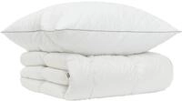 vidaXL G&auml;nsedaunen-Bettdecken-Set 90% FULDA 2 stk. 140 x 200 cm Winter - Wei&szlig;