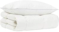 vidaXL G&auml;nsedaunen-Bettdecken-Set 90% FULDA 2 stk. 150 x 200 cm Winter - Wei&szlig;