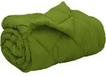 vidaXL Winterbettdecke 135 x 200 cm 450 g/m2 Gr&uuml;n - Gr&uuml;n