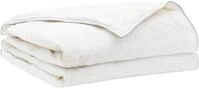 vidaXL Bettdecke FULDA 135 x 200 cm Sommer 100 GSM 90% G&auml;nsedaunen - Wei&szlig;