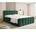 Boxspringbett mit Bettkasten &ndash; Polsterbett 180 x 200 cm mit H4