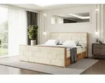 ALTDECOR Boxspringbett mit Matratze und Lattenrost, Topper,...
