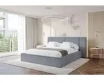 ALTDECOR Polsterbett mit Bettkasten - RIVO - 180x200 - Grau - Bett ohne Matratze,