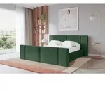 ALTDECOR Polsterbett mit Bettkasten - TEVO-Z - 120x200 - Gr&uuml;n - Bett mit Kopfteil