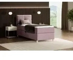 Modern Boxspringbett HELEN MINI - Bett mit Federkernmatratze Polsterbett...