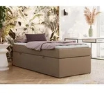 MKS MEBLE Boxspringbett 90x200 ZERO mit Bettkasten und Multipocket-Matratze -