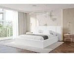 ALTDECOR Polsterbett mit Bettkasten - RIVO - 160x200 - Wei&szlig; - Bett ohne Matratze,