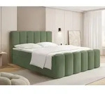 Boxspringbett mit Bettkasten &ndash; Polsterbett 140 x 200 cm mit H4