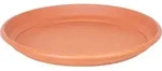 Untersetzer ICS ERICA, rund, Terracotta-Farbe, Kunststoff, 65 cm - Orange