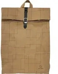 Exacompta 17640E Rucksack 32x44x12cm aus Papier in Lederoptik, Serie Eterneco - Braun