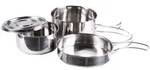 Mil-Tec Koch-Set St/Steel 4-tlg.