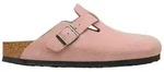Clogs Birkenstock Boston Suede Leather f&uuml;r Uni - Rosa
