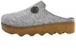 Rohde Foggia Damenschuhe Hausschuhe Pantolette Grau Freizeit - Grau - 36