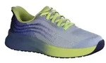 Orthofeet Nira Damensneaker, Freizeitschuhe, Textil/Stretch, Blue/Yellow...