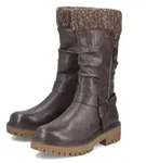 Rieker DamenHochschaftstiefel braun 36 - Schwarz - 36