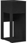 vidaXL Computerschrank mit Schublade Schwarz 30x44x74 cm - Schwarz