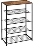 WOLTU Schuhregal mit 4 Ablagen, Schuhst&auml;nder f&uuml;r ca. 12 Paar Schuhe, 63x83x30...