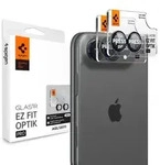 Spigen Optik Pro EZ Fit, Apple, iPhone Duo, Kratzresistent, Staubresistent,