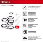 Displex Full Cover Camera Lens Glass iPhone 18 Pro Max, Kamera Schutzglas, 10H,...
