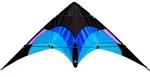 Wolkenst&uuml;rmer Lenkdrachen Flip (blau), Sportlenkdrachen mit Glasfasergest&auml;nge...