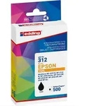 Edding EDD-312 Tintenpatrone, schwarz kompatibel zu Epson T1631, Schwarz, 12 ml, 1