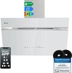 KKT KOLBE A+++ Dunstabzugshaube 80 cm 782 cbm/h Umluft Abluft Kopffrei...