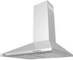 CIARRA Dunstabzugshaube 60 cm 370 m3/h Wandhaube Pyramide Abzugshaube Umluft &...
